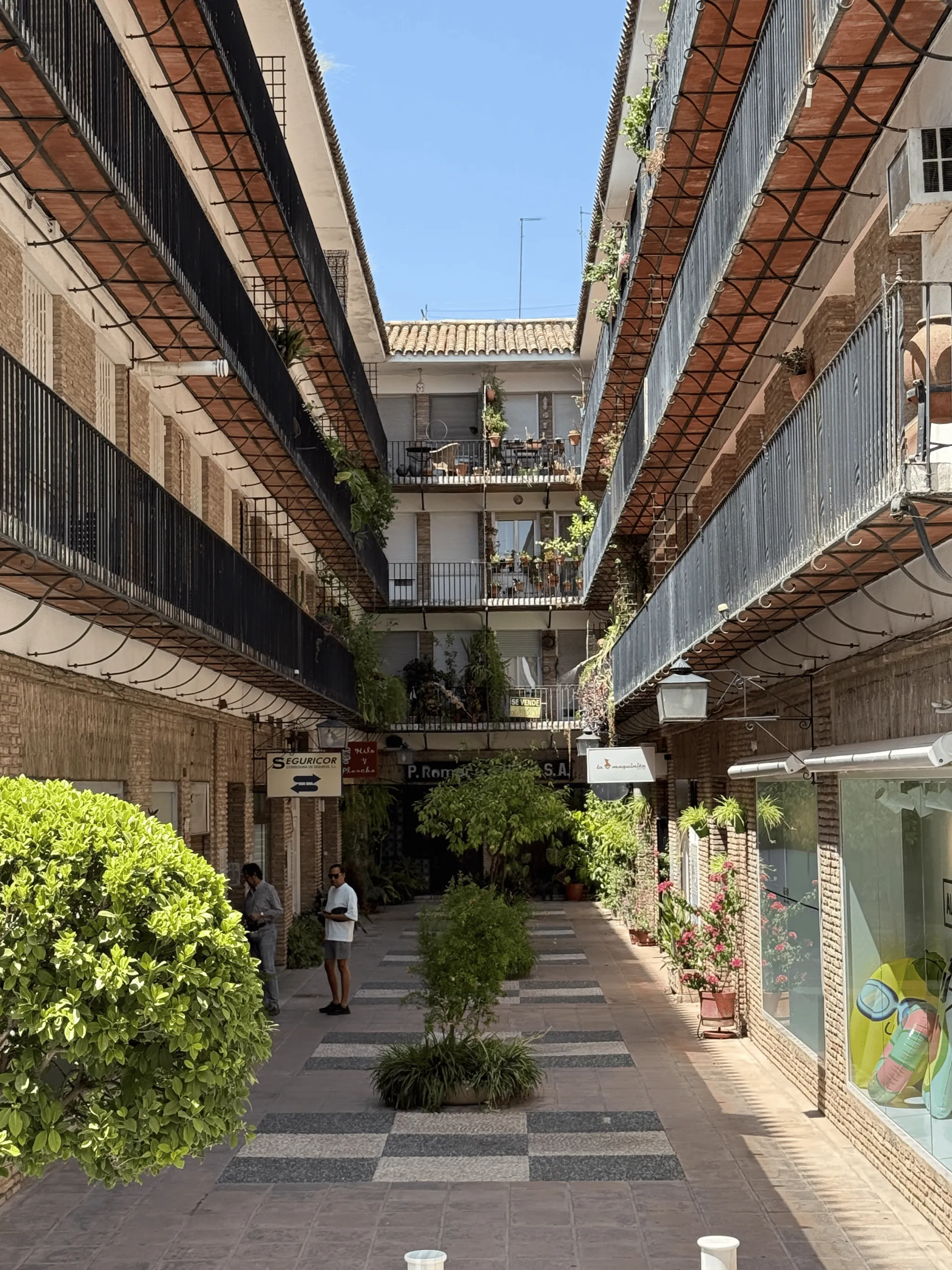 Courtyard in Cordoba, Spain